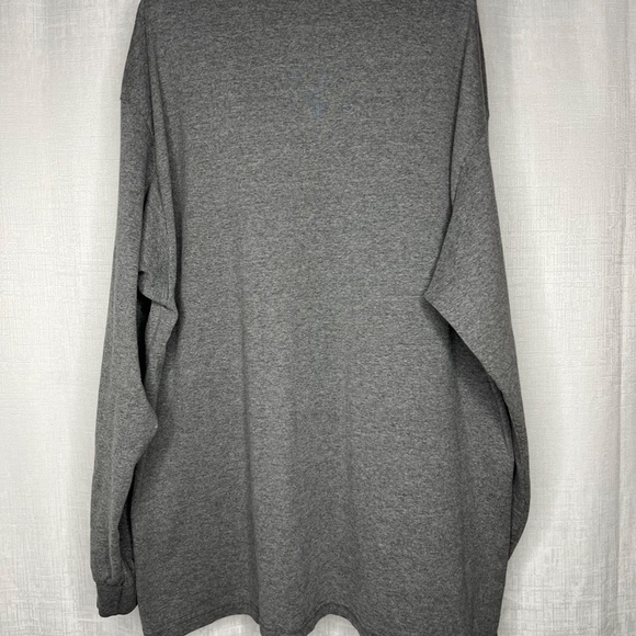 VTG 90's NIKE WHITE TAG 2XL Long Sleeve Grey Turtleneck Embroidered Swoosh USA - Picture 8 of 9